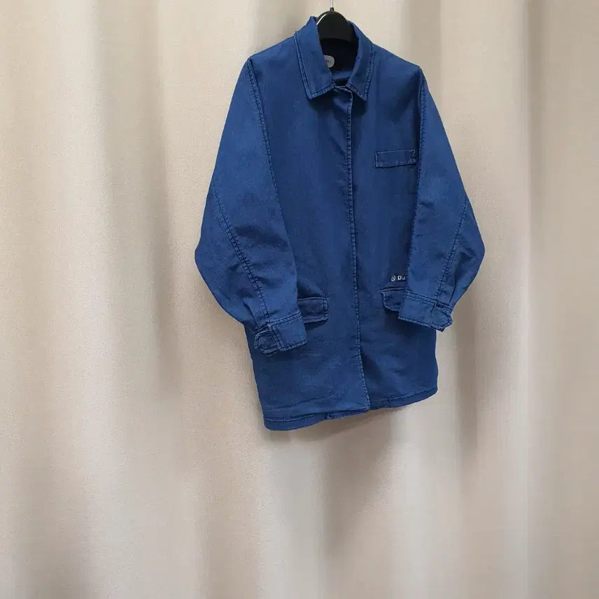 [BUNJANG] Duel Oversized Denim Jacket (Medium Wash) / 듀엘 오버핏 데님 청자켓