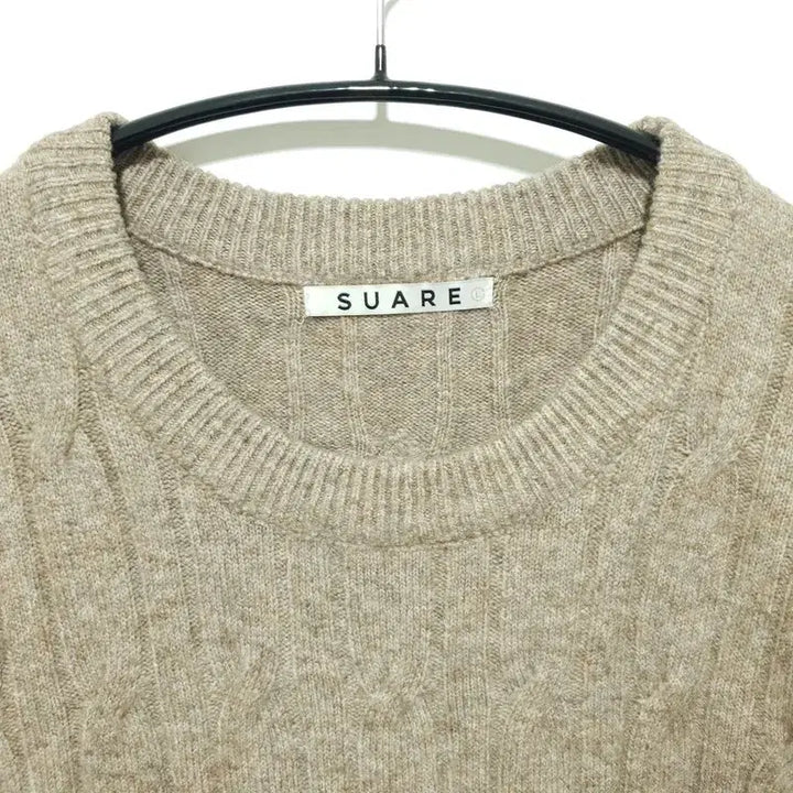 [BUNJANG] Suaree Roundneck Cable Knit L / 수아레 라운드넥 케이블 니트 L_M1522