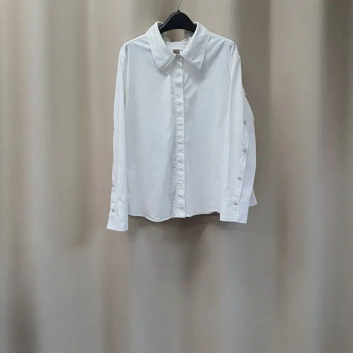 [BUNJANG] Jigott Long Sleeve Shirt Blouse / 지고트 긴소매 셔츠 블라우스