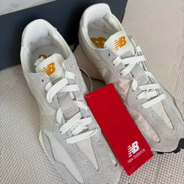 [BUNJANG] New Balance MS327CJ1 Ivory Suede Sneakers / 뉴발란스 MS327CJ1