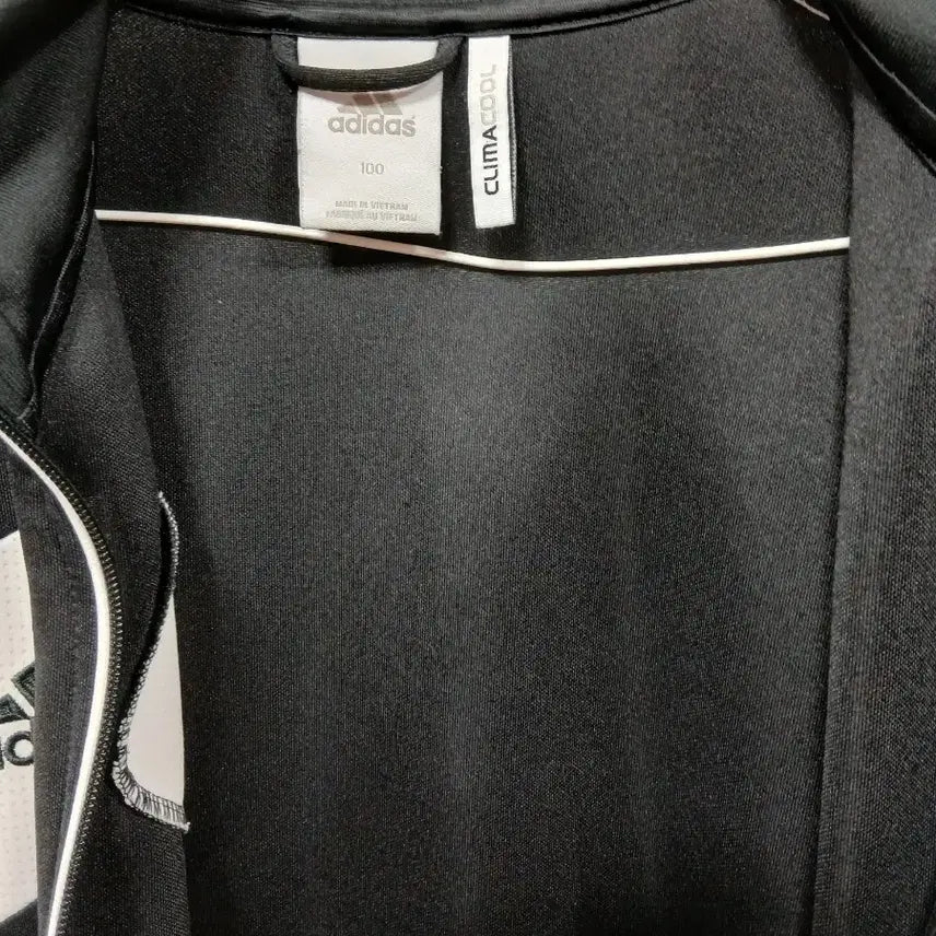 [BUNJANG] Adidas Black/White Track Top / 아디다스 블랙/화이트 트랙탑100