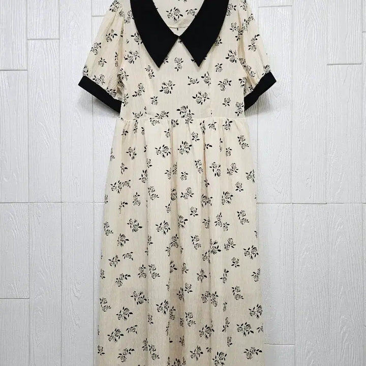 [BUNJANG] Rose Print Midi Dress / 63.장미원피스