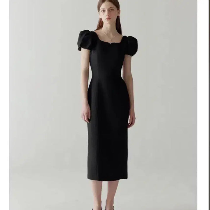 [BUNJANG] Flooum Classic Sandersonia Dress Black / 플로움 Classic Sandersonia Dress _black