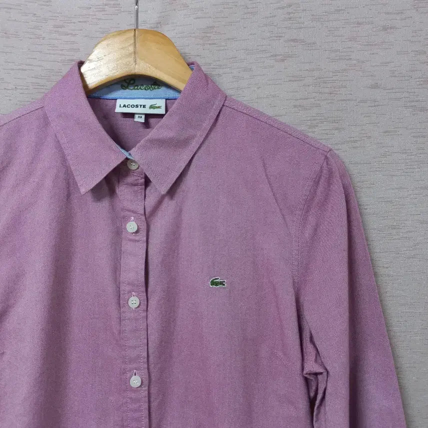[BUNJANG] Lacoste Violet Shirt Women&