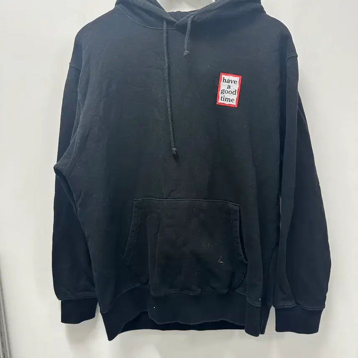 [BUNJANG] Have A Good Time Black Hoodie (Size 100) / [만원 아라비아빈티지] have a good time 검정색 후드티100