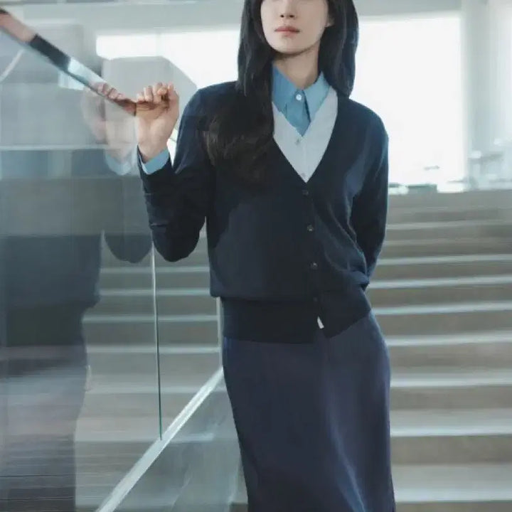 [BUNJANG] Morgan 26SS Layered Knit Cardigan Set / [새제품] 모르간 26SS 레이어드 니트가디건 2종