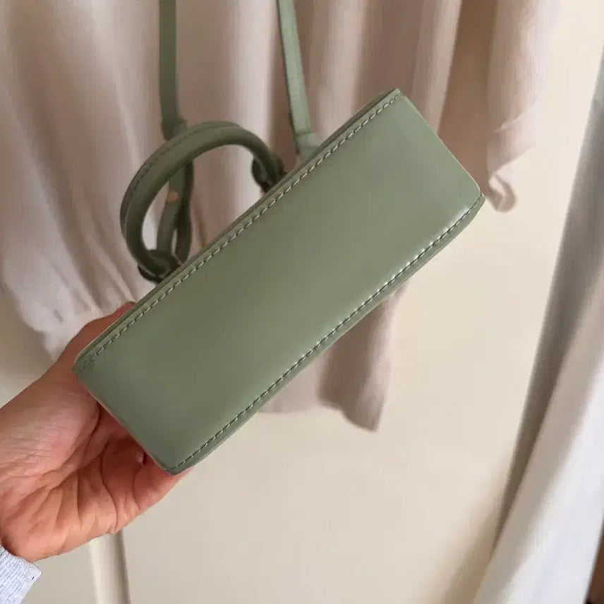 [BUNJANG] System Real Leather Mini 3-Way Bag / 미사용/시스템 리얼레더 미니 쓰리웨이백
