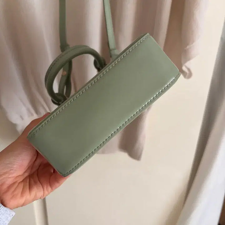 [BUNJANG] System Real Leather Mini 3-Way Bag / 미사용/시스템 리얼레더 미니 쓰리웨이백