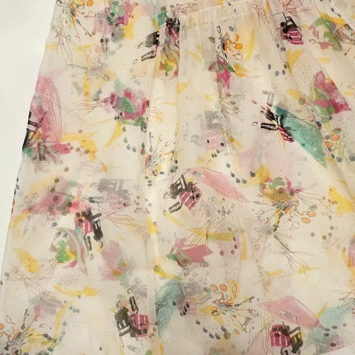 [BUNJANG] Time (by Hansemm) Floral Print Long Dress / 한섬 타임 원피스