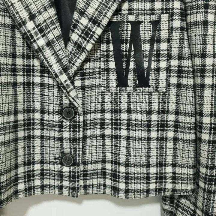 [BUNJANG] Viva Ruby Check Short Jacket / 비바루비 체크 숏 자켓 F_M1546