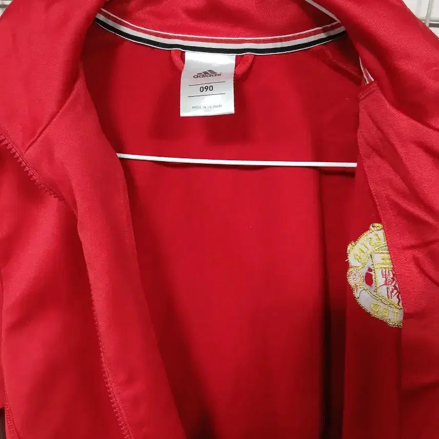 [BUNJANG] Adidas Manchester United Track Top Red / 아디다스 맨유 트랙탑 레드