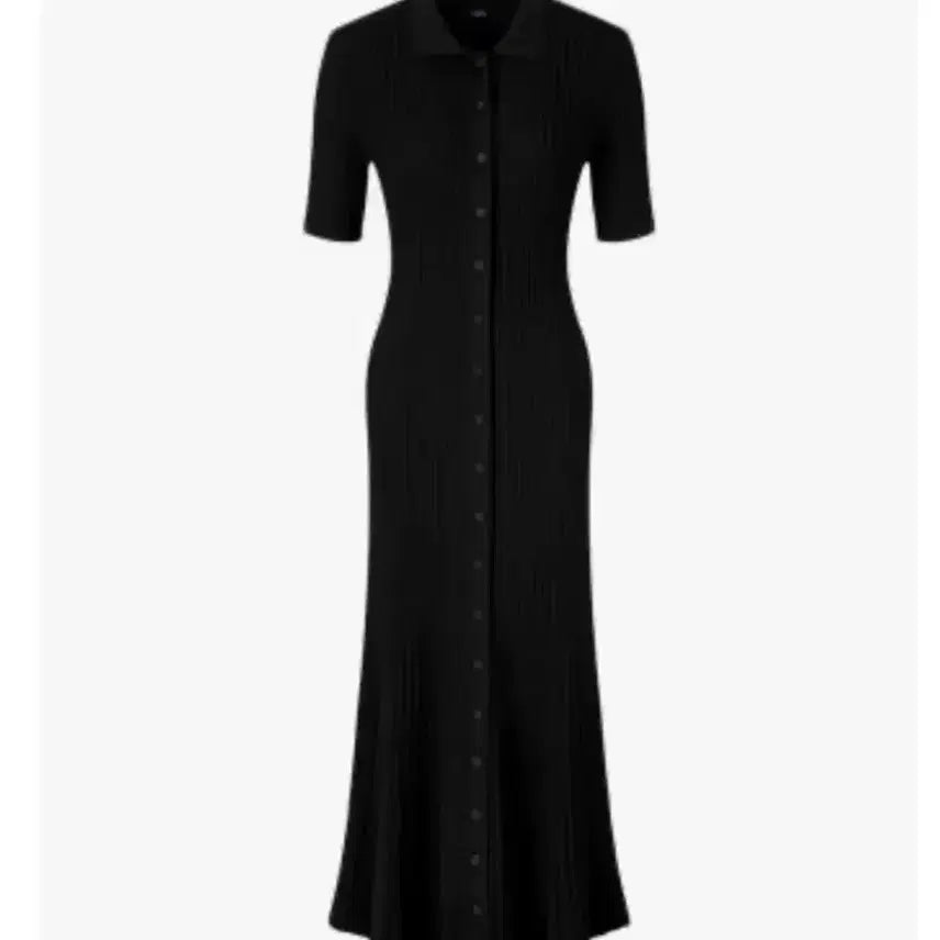 [BUNJANG] Orr Pique Knit Long Dress / 오르 orr 피케 니트 원피스