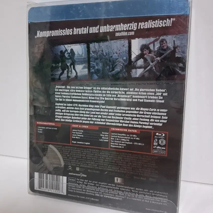 [BUNJANG] Ironclad Blu-ray (Sealed) / (미개봉)아이언클래드 블루레이 디스크 (Ironclad Blu-ray)