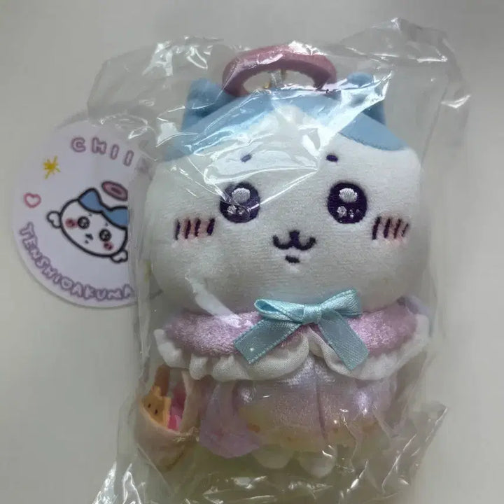 [BUNJANG] Chikawa Market Hachiware Angel Mascot Plush / 미개봉현물 치이카와마켓 하치와레 천사 마스코트 양품
