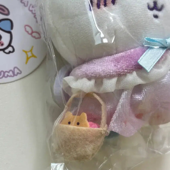 [BUNJANG] Chikawa Market Hachiware Angel Mascot Plush / 미개봉현물 치이카와마켓 하치와레 천사 마스코트 양품