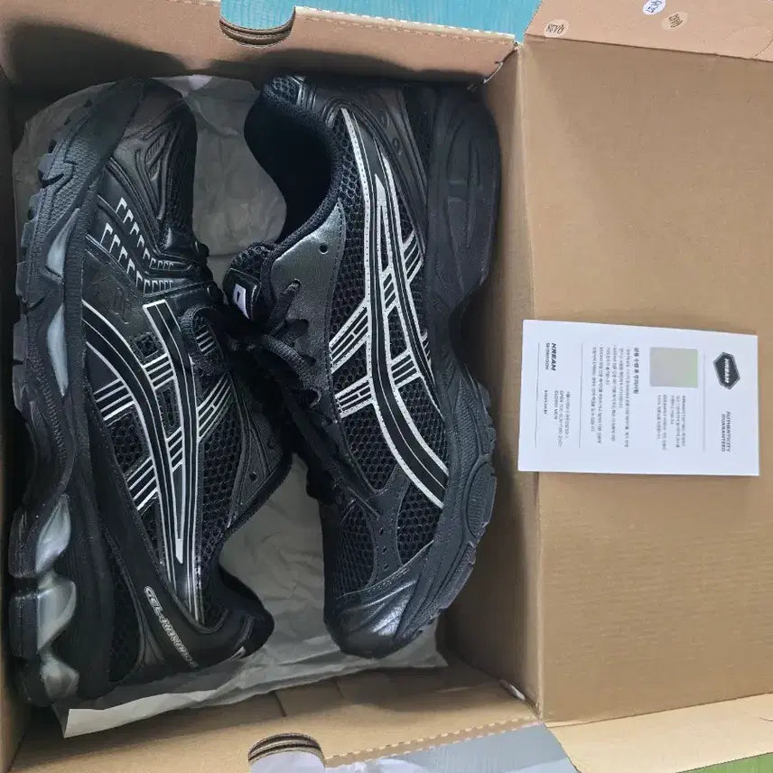[BUNJANG] Asics Gel-Kayano 14 Black Pure Silver Shoes / 아식스 젤카야노14 블랙퓨어실버 280