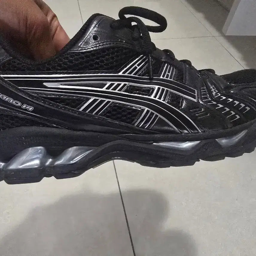[BUNJANG] Asics Gel-Kayano 14 Black Pure Silver Shoes / 아식스 젤카야노14 블랙퓨어실버 280