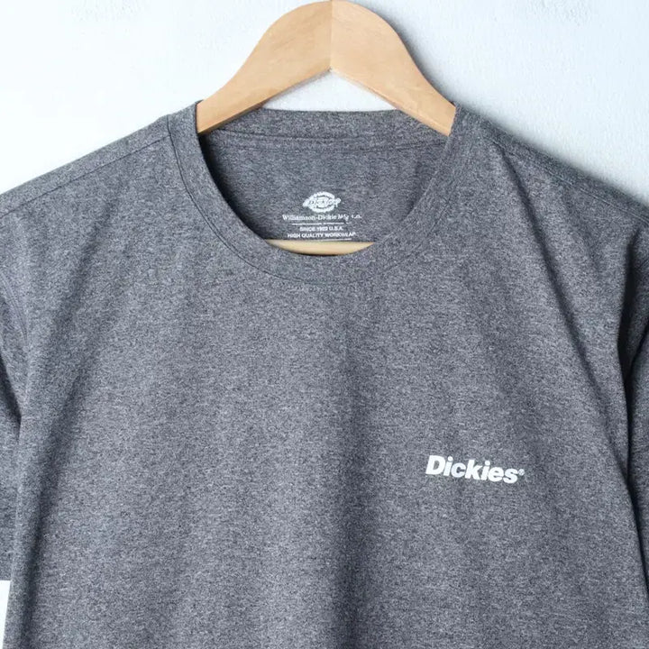 [BUNJANG] Dickies Short Sleeve T-Shirt Lettering Performance Grey / (L) 디키즈 반팔 티셔츠 레터링 기능성 그레이-7585