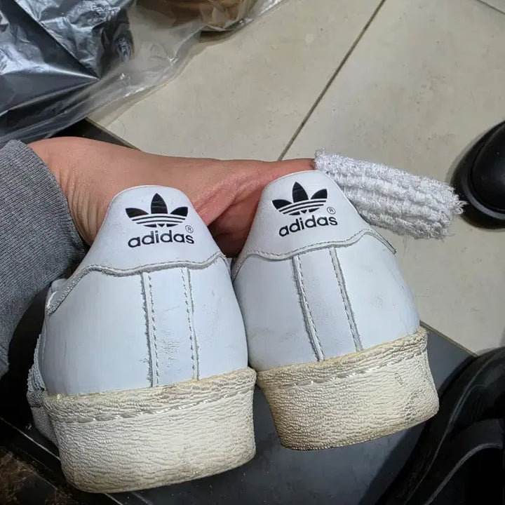 [BUNJANG] Adidas Superstar 80s White 240 / 아디다스 슈퍼스타 80s 화이트 240