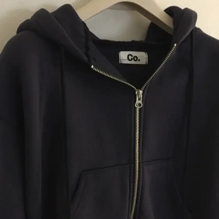 [BUNJANG] Co. Navy Hooded Zip-up / Co. 후드집업 네이비