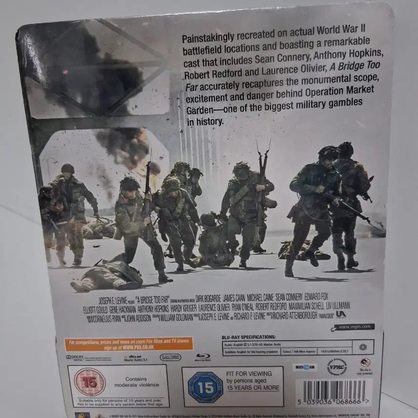 [BUNJANG] A Bridge Too Far Steelbook Limited Edition Blu-ray (Unsealed) / (미개봉)머나먼 다리 스틸북 한정판 블루레이