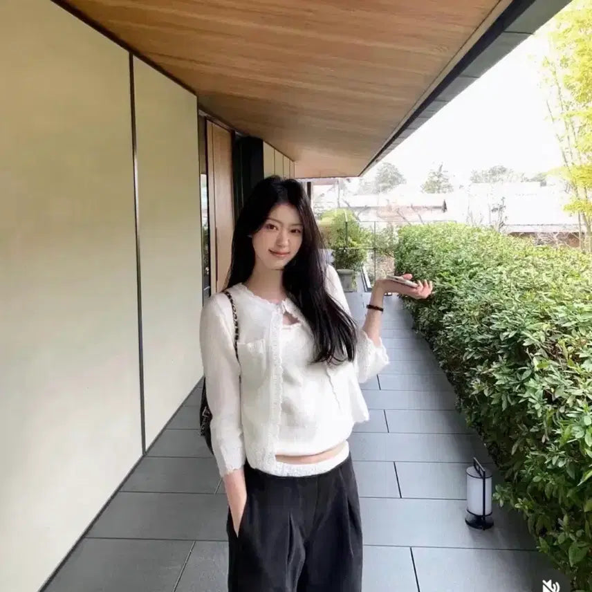 [BUNJANG] Leplaine Le Kid Mohair Cardigan / 르플레인 르 키드모헤어 가디건