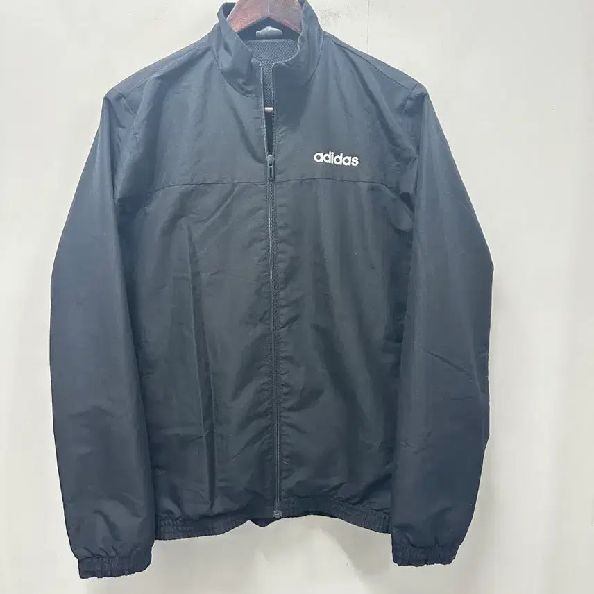 [BUNJANG] Adidas Black Windbreaker Jacket 90 / [만원 아라비아빈티지]아디다스 블랙 바람막이 자켓 90