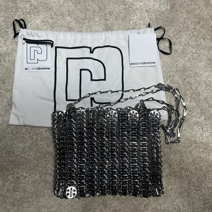 [BUNJANG] Paco Rabanne 1969 Shoulder Chain Bag / 파코라반 1969 숄더체인백