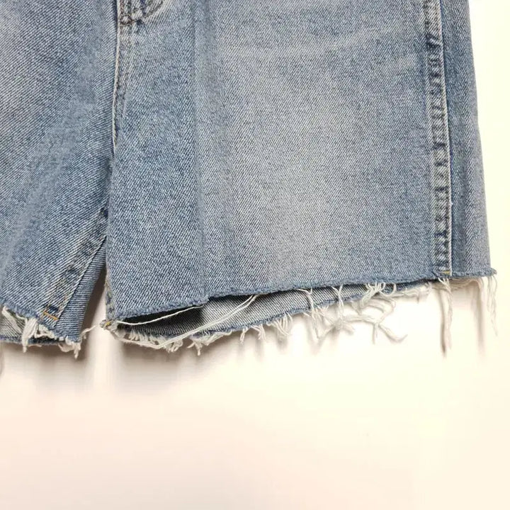 [BUNJANG] YOUTH High-Waisted Denim Shorts S / 유스 YOUTH 하이웨스트 청반바지  S