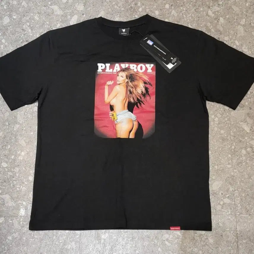 [BUNJANG] Saintpain x Playboy Short Sleeve T-Shirt (M) / (새상품) 세인트페인 X  플레이보이 반팔 (M)