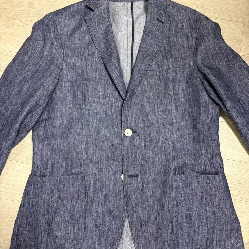 [BUNJANG] Eleventy Platinum Linen Blazer Size 48 (100) / 일레븐티 플레티넘 린넨 자켓 48(100)
