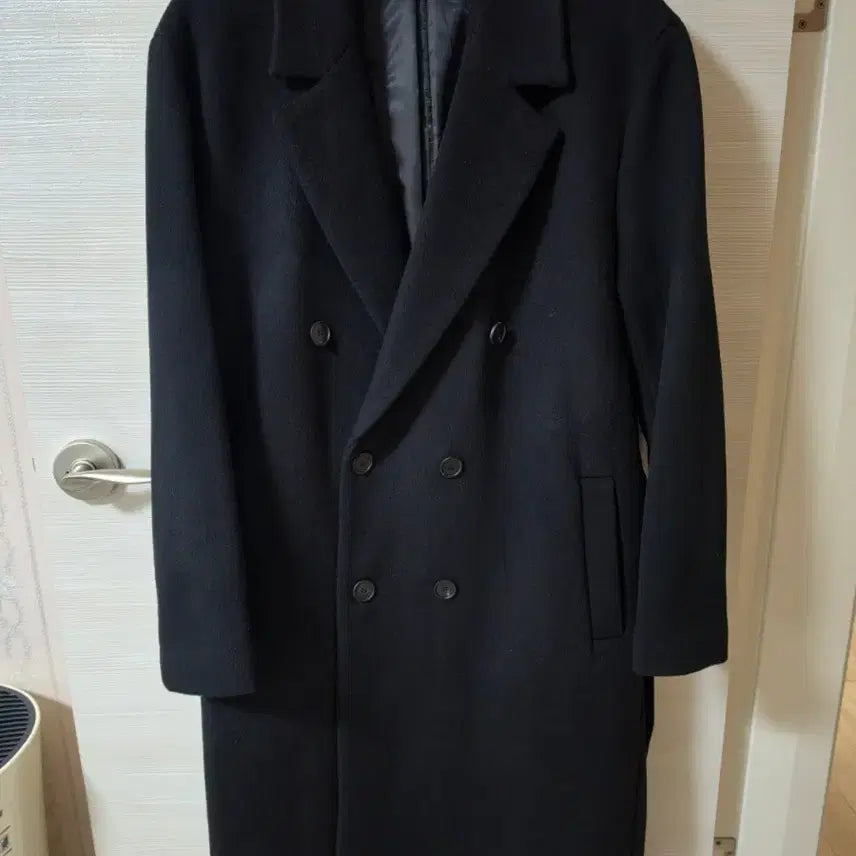[BUNJANG] Drawfit Pure Cashmere Robe Double Coat M / 드로우핏 퓨어 캐시미어 로브 더블 코트 M