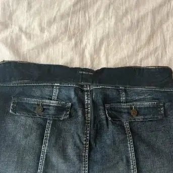 [BUNJANG] Kapowl Denim Mini Skirt / 카프아울 미니스커트