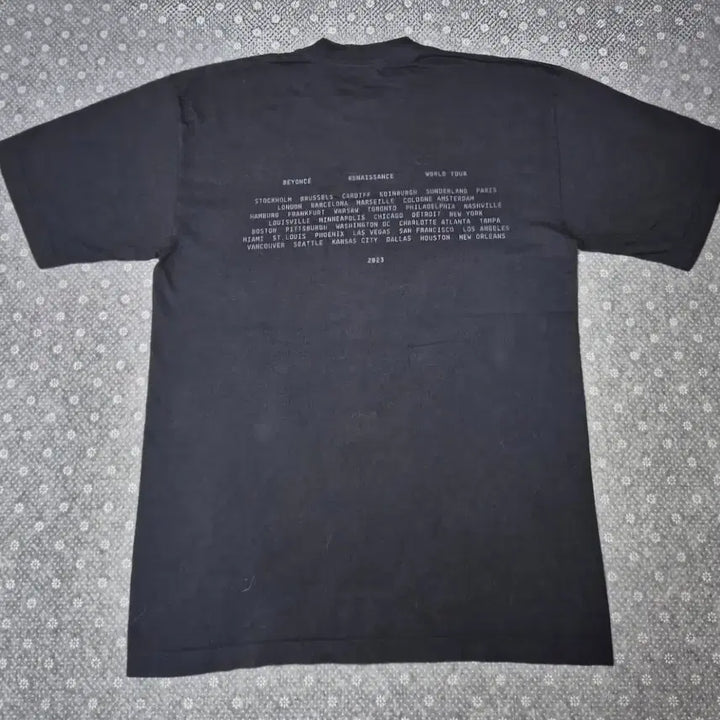 [BUNJANG] Beyoncé Renaissance World Tour Official Merchandise T-Shirt / [M] 23년 비욘세 르네상스 월드투어 정식 굿즈
