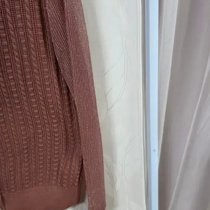 [BUNJANG] An.Zic Rayon Blend Sheer Sleeve Cardigan Size 77 / 안지크레이온혼방소매쉬폰가디건(77)