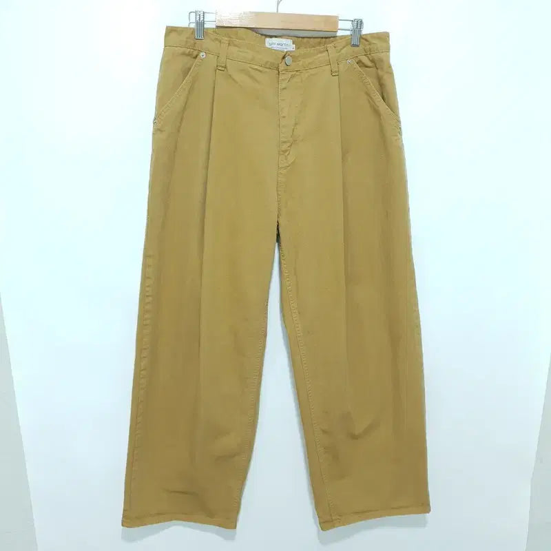 [BUNJANG] Saint Martin One-Tuck Cotton Pants (L) / 세인트마틴 원턱 코튼 팬츠 L_M1536