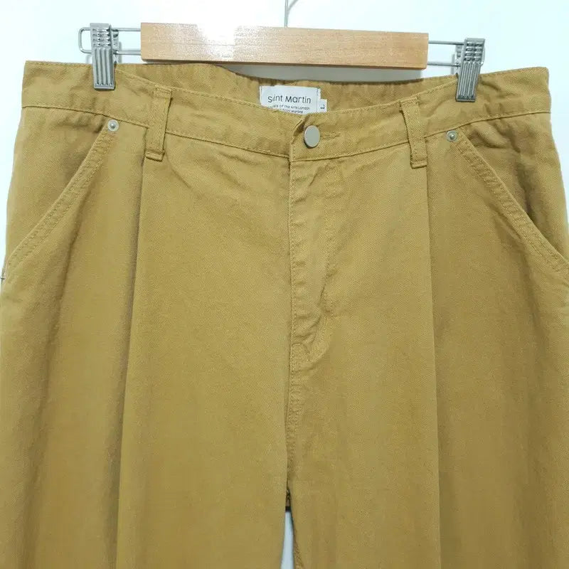 [BUNJANG] Saint Martin One-Tuck Cotton Pants (L) / 세인트마틴 원턱 코튼 팬츠 L_M1536
