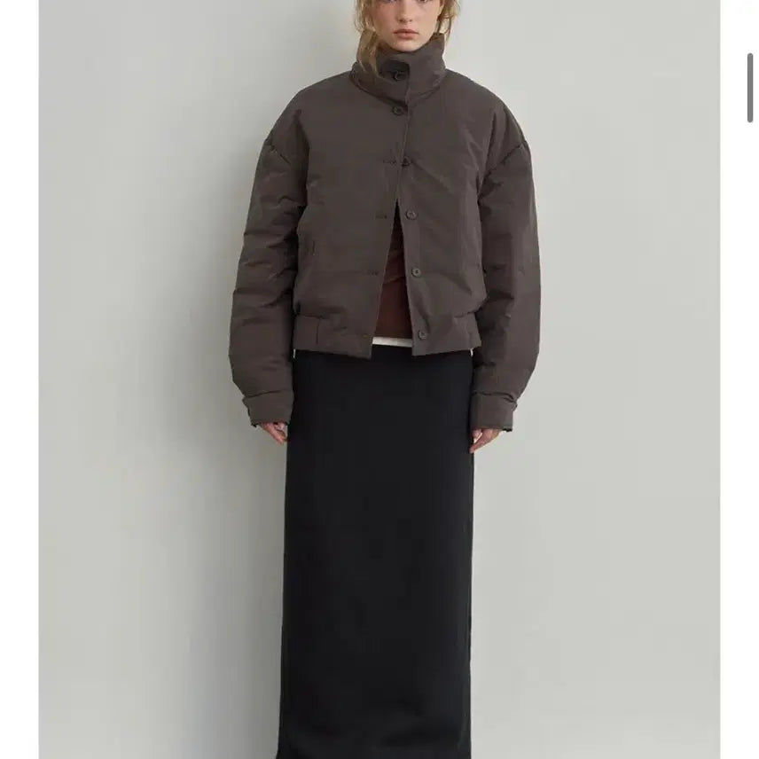[BUNJANG] Eve Sage Blouson Padded Jacket / 이브세이지 블루종패딩