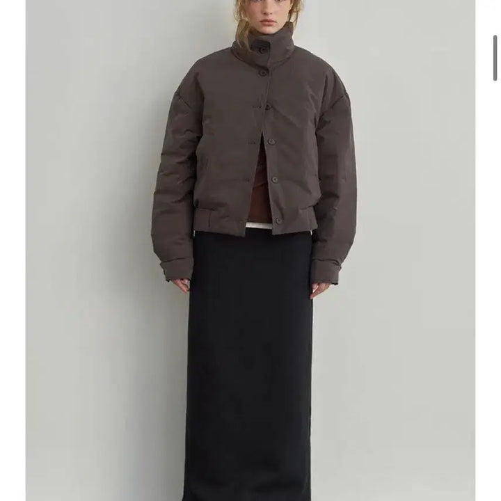 [BUNJANG] Eve Sage Blouson Padded Jacket / 이브세이지 블루종패딩
