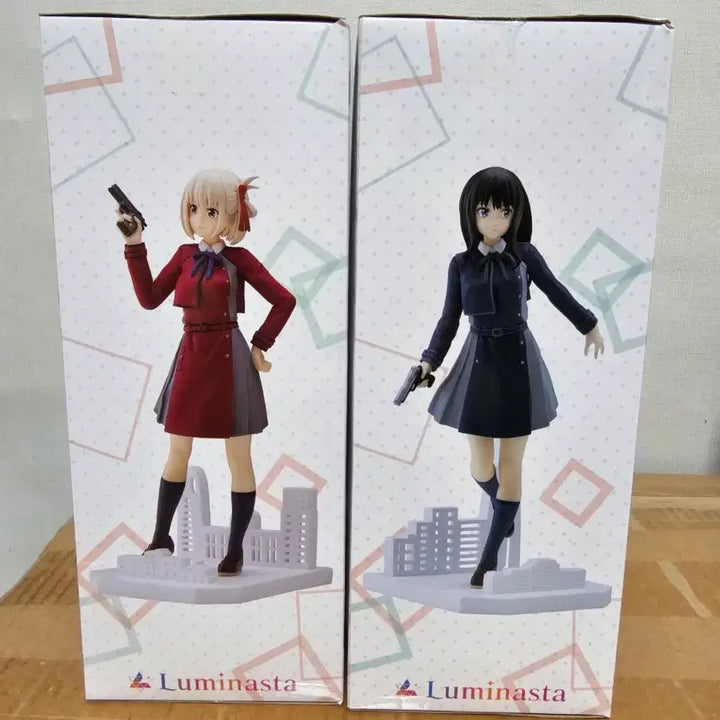 [BUNJANG] Lycoris Recoil Chisato Takina Uniform Version Luminasta Figure Bundle Set (Sealed) / 일괄 미개봉) 리코리스 리코일 피규어 치사토 타키나 제복 버전 루미나스타