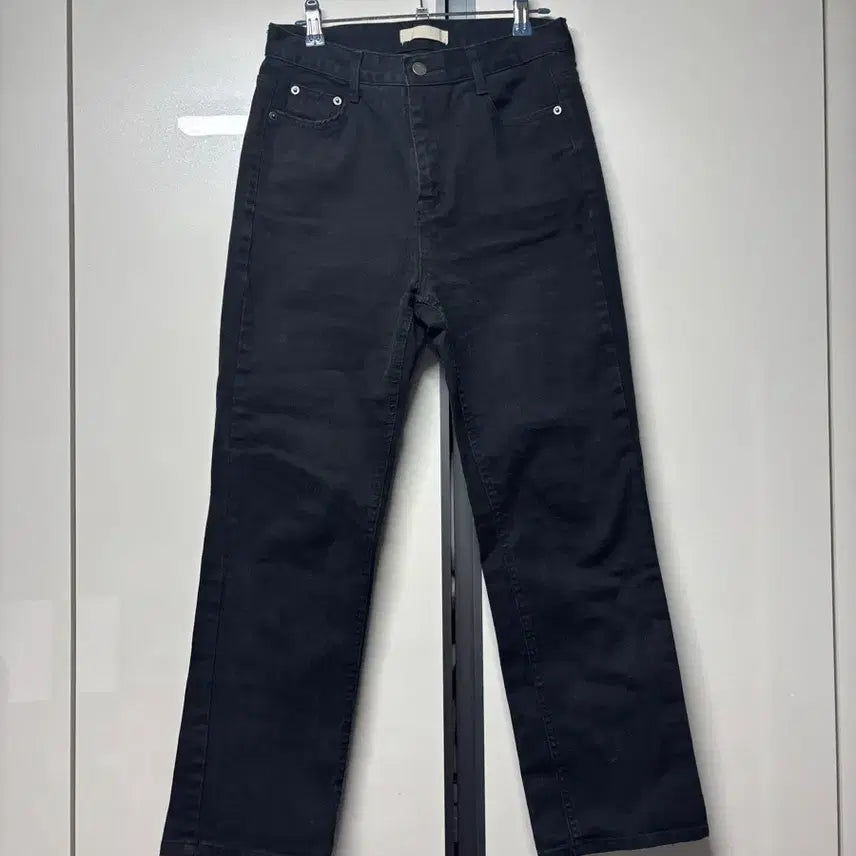 [BUNJANG] Mofeen Straight Fit Black Denim Pants L / 모핀 일자핏 데님 블랙 팬츠 L