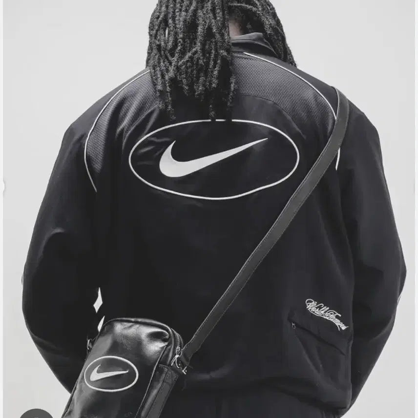 [BUNJANG] Supreme Nike Track Jacket Black L / 슈프림 나이키 트랙자켓 블랙 L
