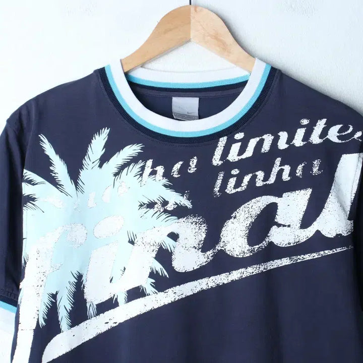 [BUNJANG] Nike 00s Palm Tree Hawaiian T-Shirt / (L) 나이키 반팔 티셔츠 00s년대 야자수 하와이안 올드스쿨-759A