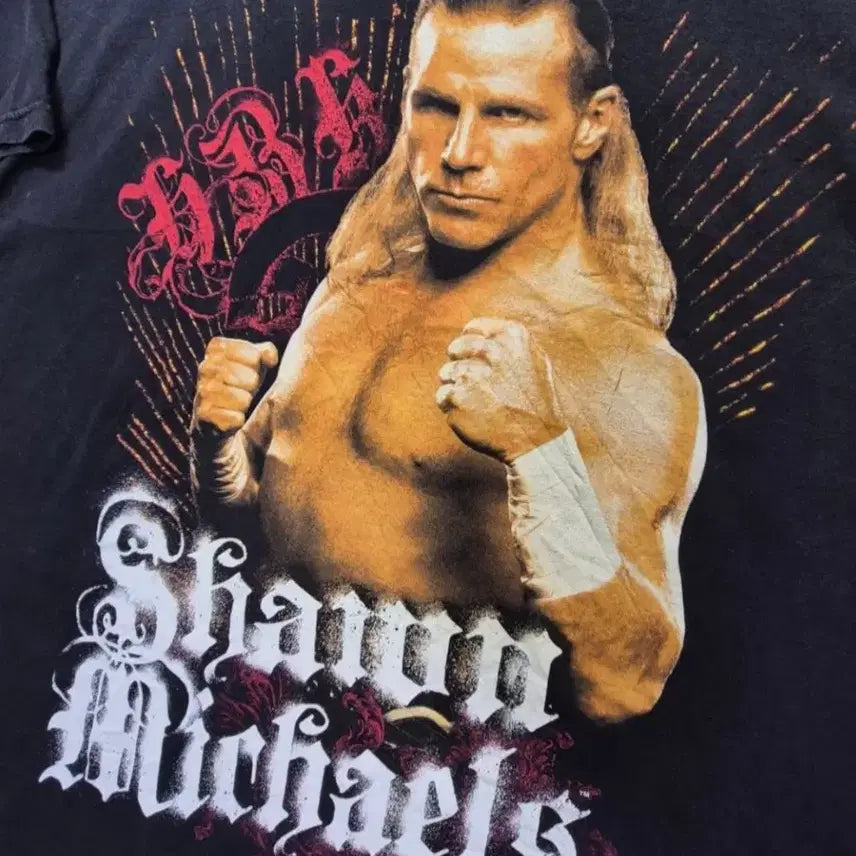 [BUNJANG] 00s WWE Shawn Michaels Official T-Shirt XL / [XL] 00s WWE 숀 마이클스 오피셜  -26