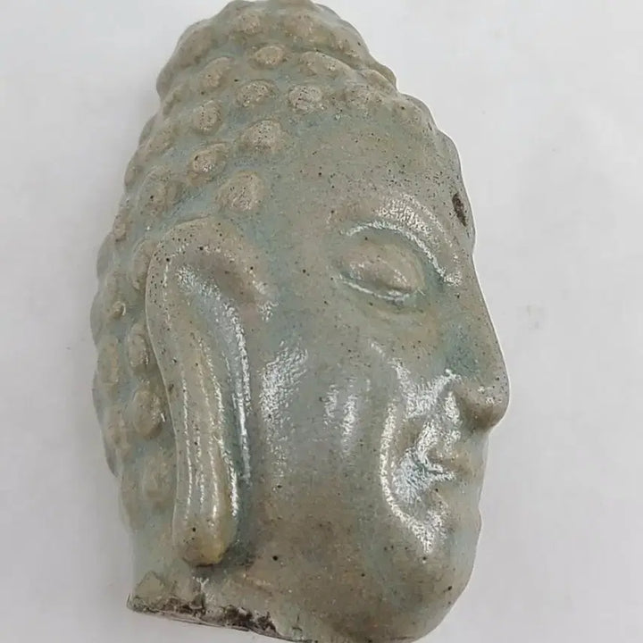 [BUNJANG] Ceramic Buddha Head Sculpture Ornament / 도자기 불상 머리 조각상 장식품
