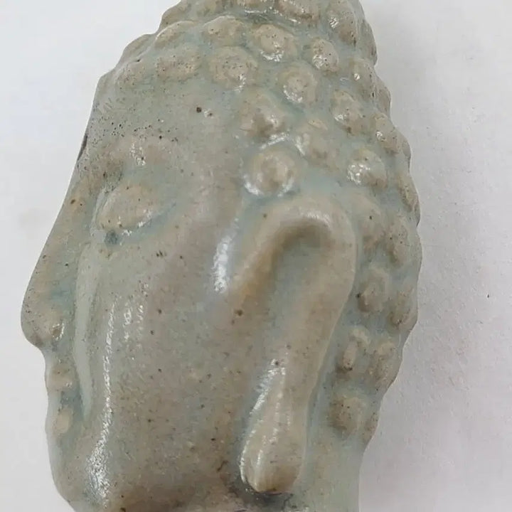 [BUNJANG] Ceramic Buddha Head Sculpture Ornament / 도자기 불상 머리 조각상 장식품