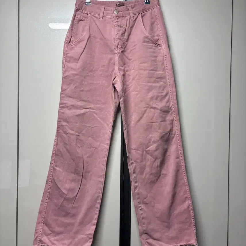 [BUNJANG] Marithe Francois Girbaud Pink Wide Pants Size 27 / 마리떼 핑크 와이드 팬츠 27