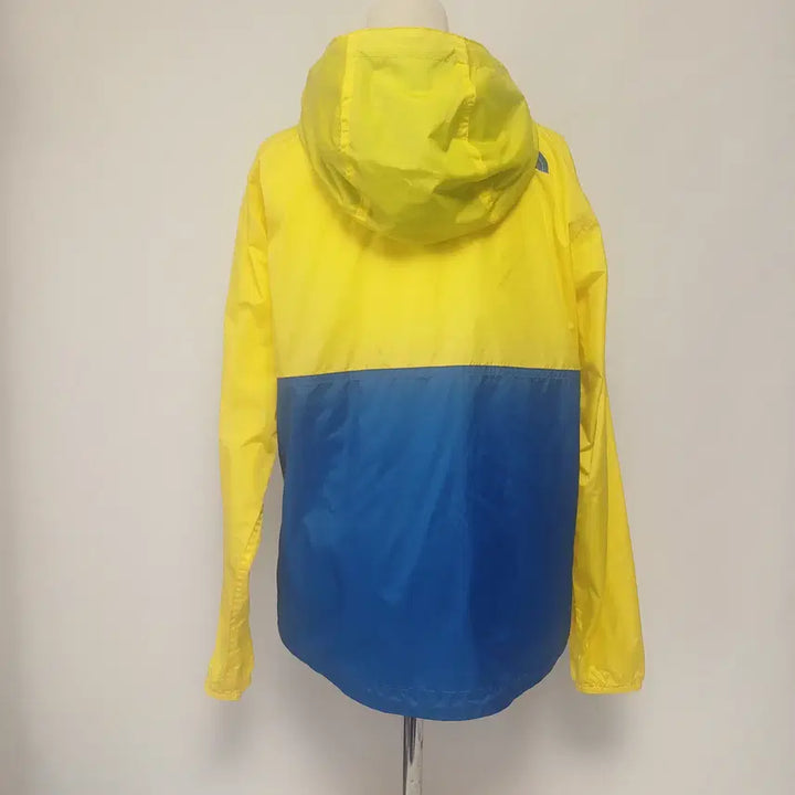 [BUNJANG] The North Face Compact Jacket Retro Yellow/Blue Color Block - Size 85 (XS) / [85/XS] 노스페이스 컴팩트 바람막이 - 레트로 옐로우/블루 컬러 블