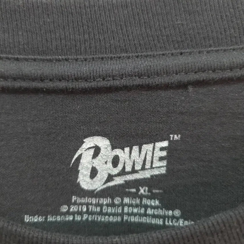 [BUNJANG] David Bowie Ziggy Stardust Short Sleeve T-Shirt Black XL / XL 데이비드 보위 Ziggy Stardust 반팔 티셔츠 블랙