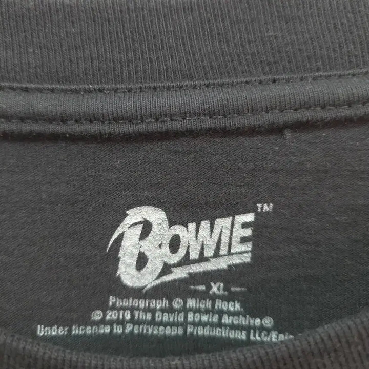 [BUNJANG] David Bowie Ziggy Stardust Short Sleeve T-Shirt Black XL / XL 데이비드 보위 Ziggy Stardust 반팔 티셔츠 블랙